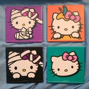 Hello Kitty Ceramic Coasters Halloween Theme